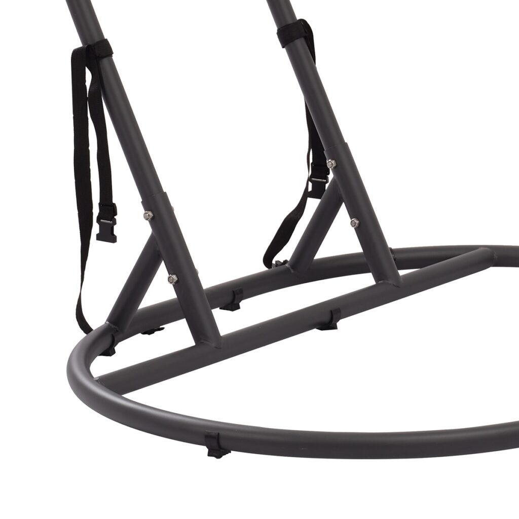 Hillier Rattan Style Double Hanging Egg Chair 5056771096037 2